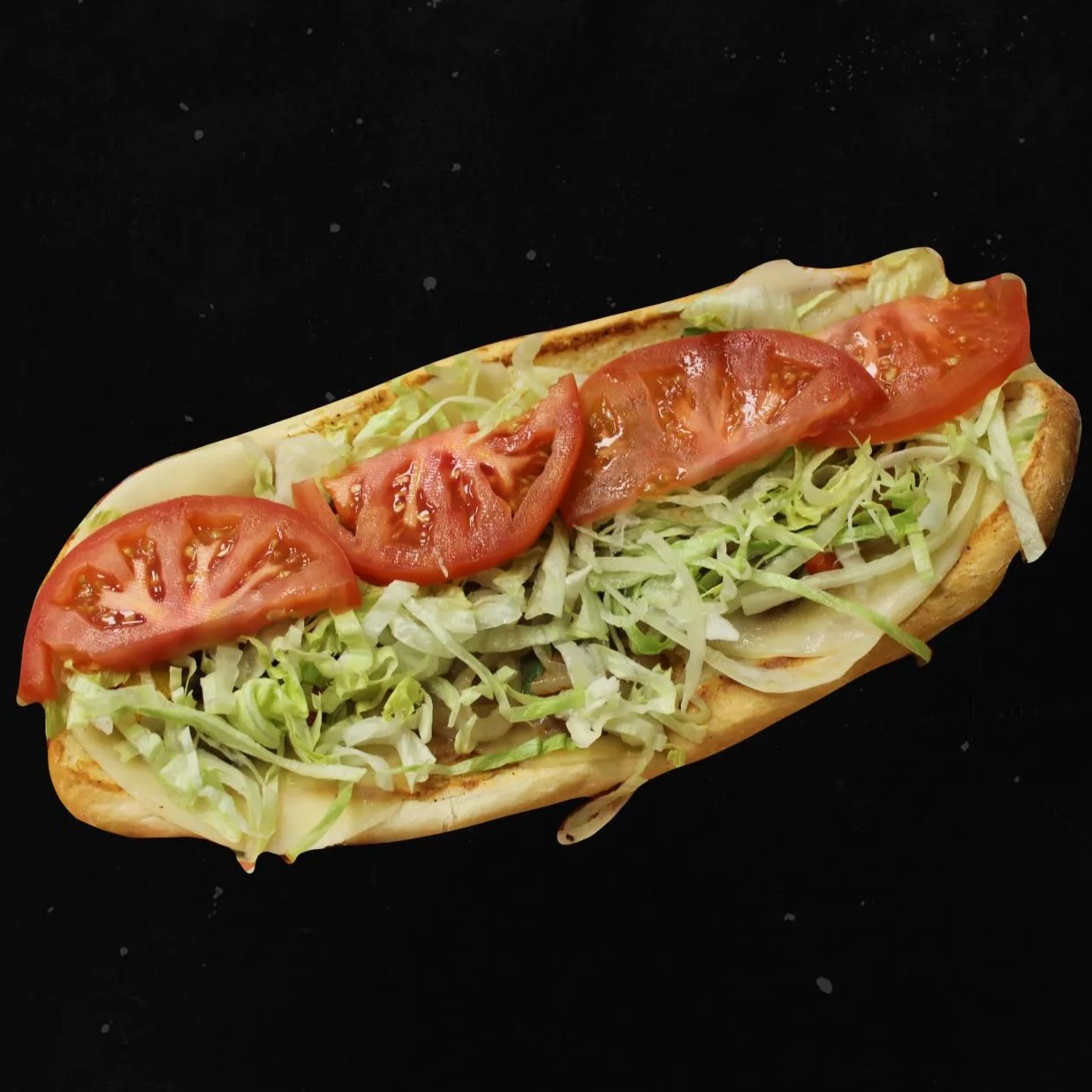 Loaded fries with ribeye steak at Phat Boy Cheesesteaks Edmonton & Sherwood Park